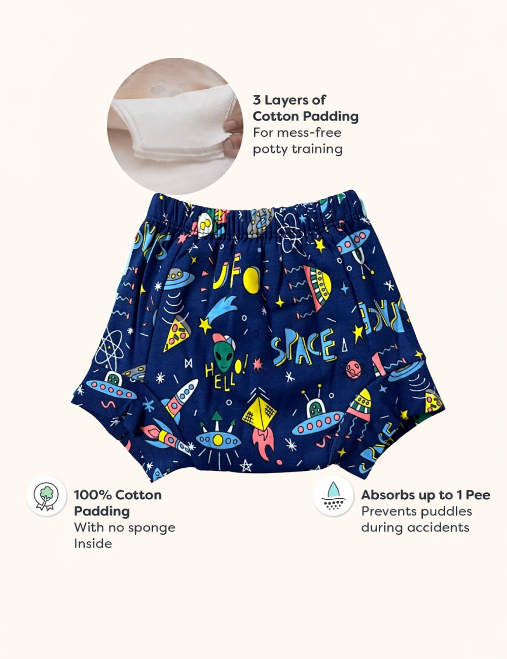 Dipe & Wipe | Cosmic Nights & Rainbow Hugs (3-Piece Set)