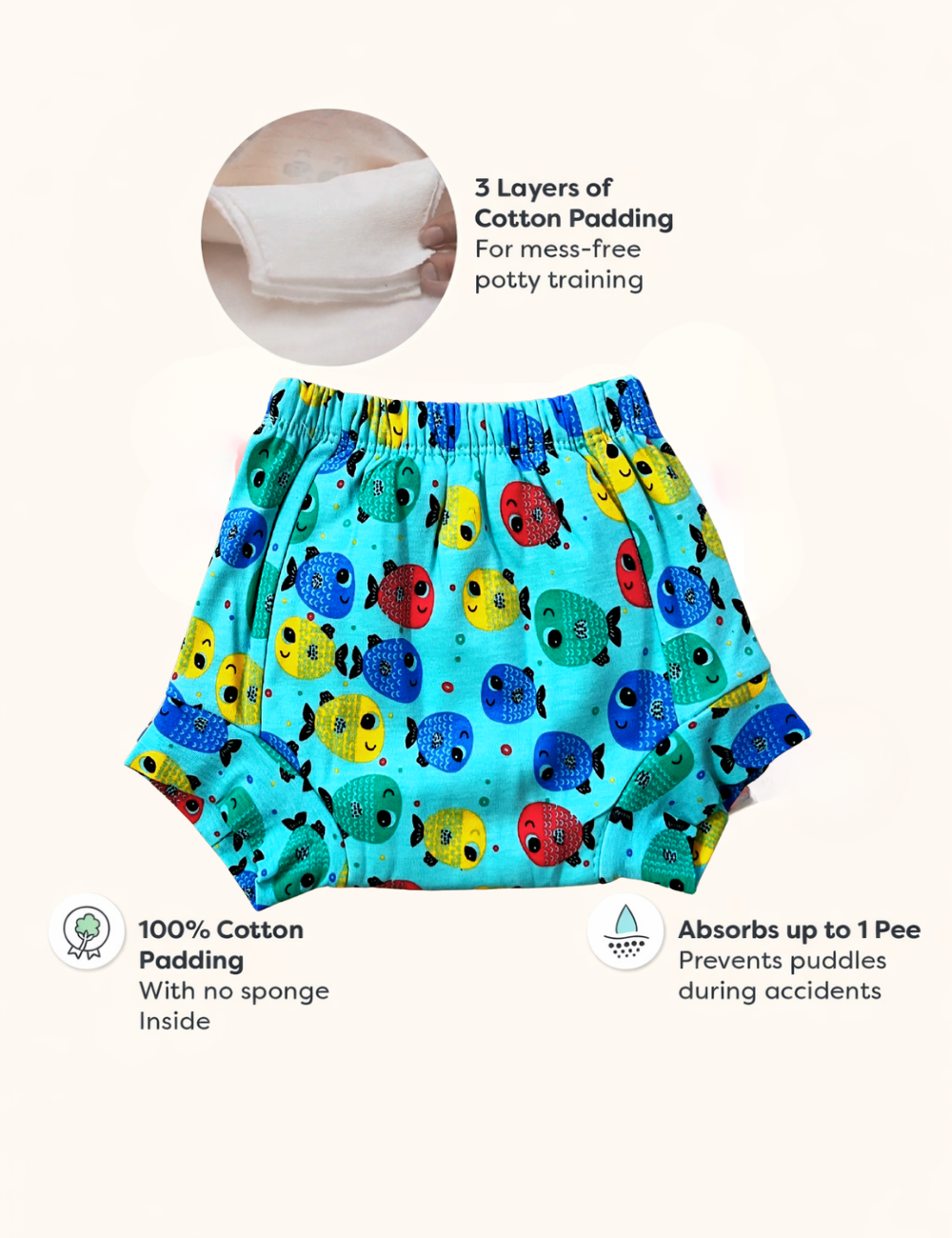 Dipe & Wipe | Aqua Friends & Rainbow Snuggles (2-Piece Set)