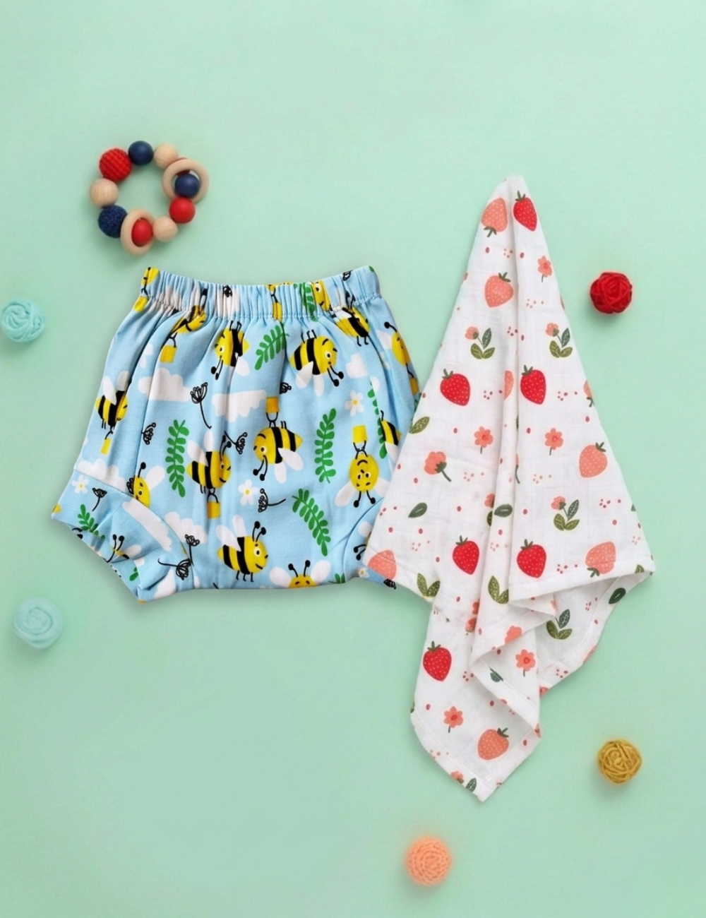 Dipe & Wipe | Bumble Buzz & Berry Bliss (2-Piece Set)