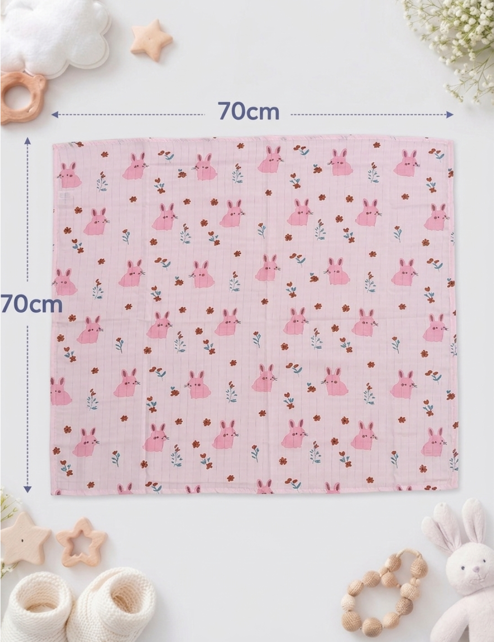 Dipe & Wipe | Milky Way + Pink Bunny (2-Piece Set)