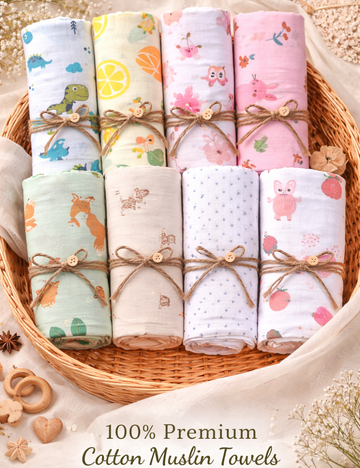 Muslin Towel | 100% Premium Cotton